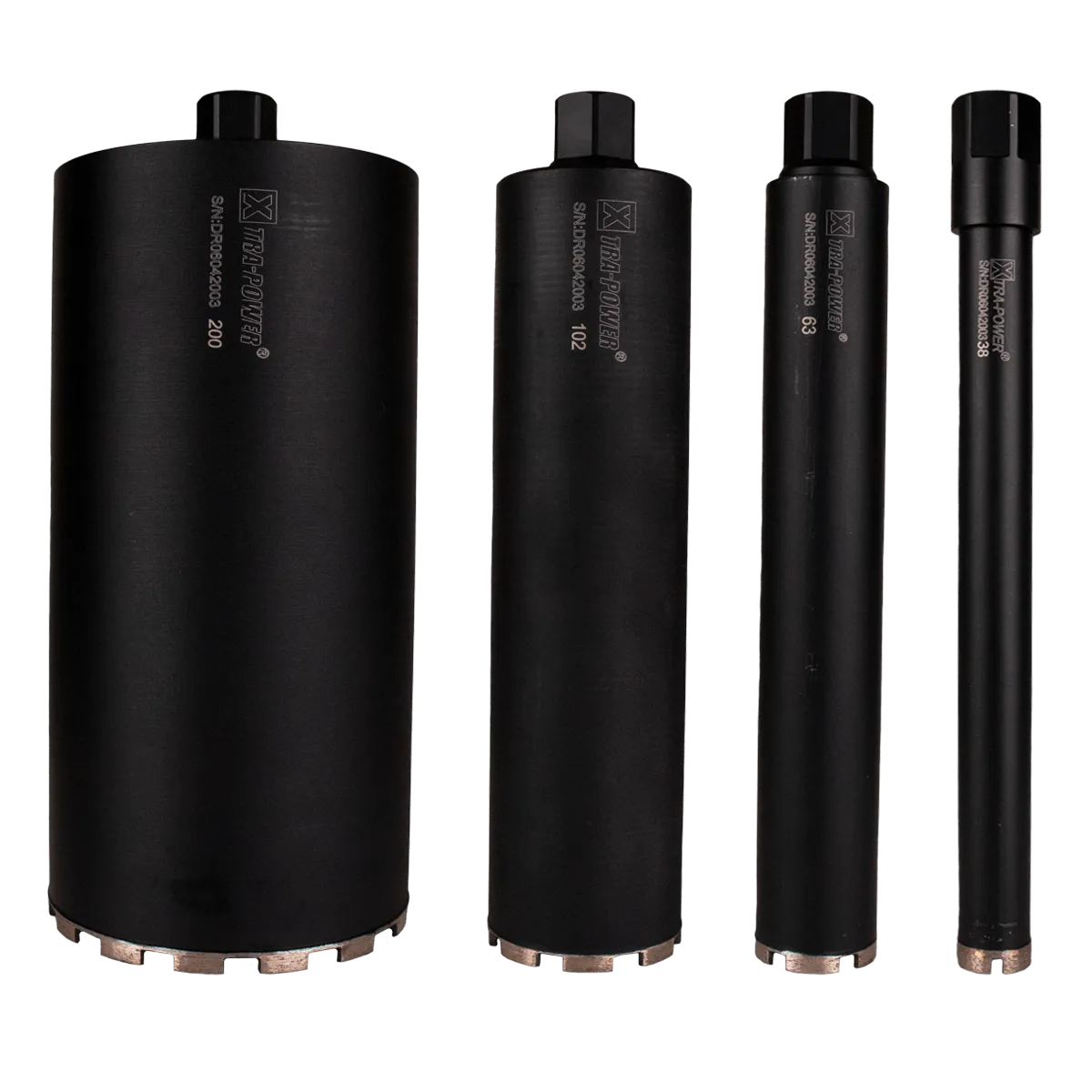 CORE DRILL BIT 152MM-11⁄4 UNC XTRA POWER